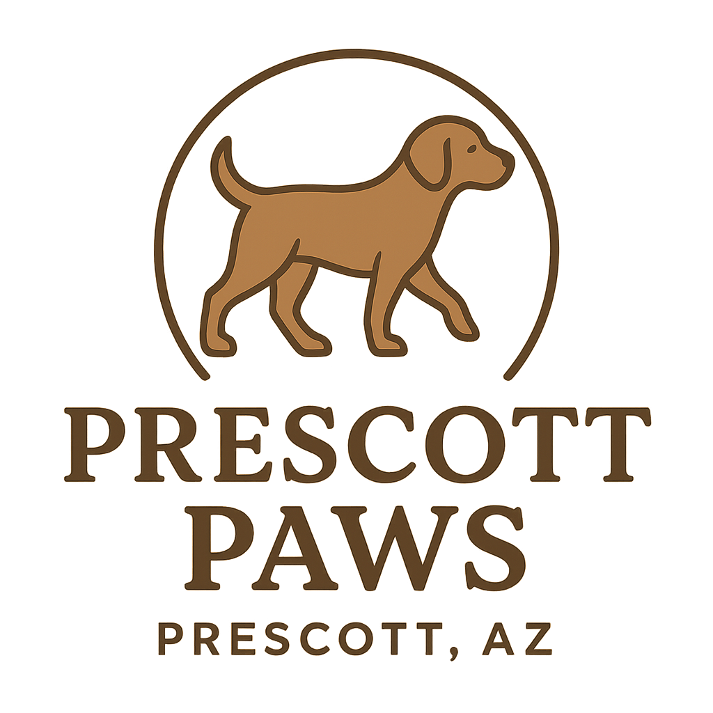 Prescott Paws Logo